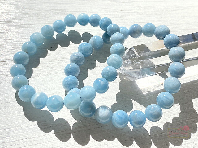 楽天市場】アクアマリン 天然石 ブレスレット パワーストーン 開運 母