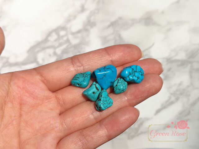 楽天市場】ターコイズのバロックビーズ 8個 天然石 アクセサリーパーツ