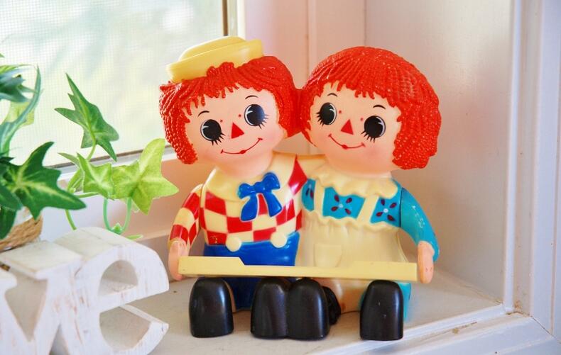 楽天市場】ラガディ アン＆アンディ Raggedy Ann & Andy アンティーク