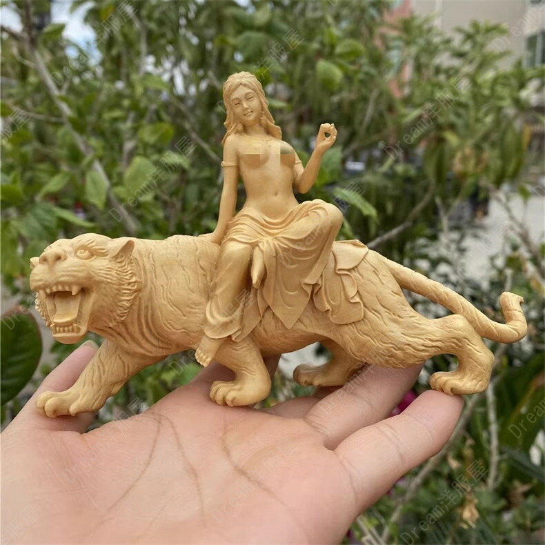 楽天市場】弁財天 木彫り彫刻 弁天様 木彫 玄関 置物 置き物 オブジェ