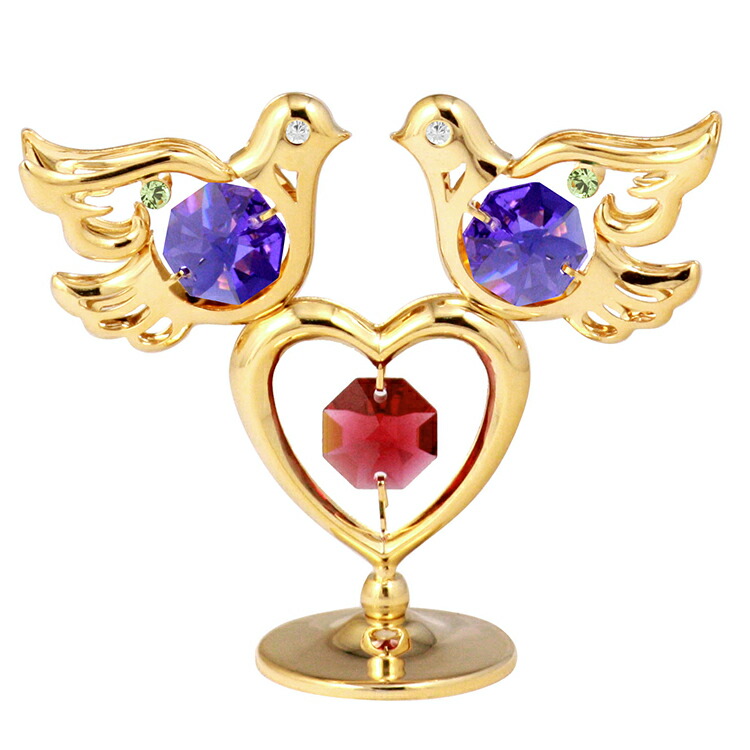 楽天市場】二匹 鳩 置物 1 誕生日プレゼント 平和の願い ギフト 贈り物