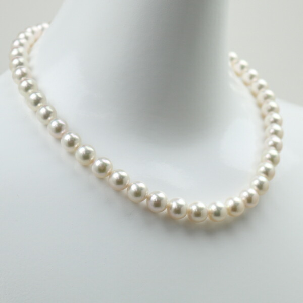 楽天市場】真珠 パール ネックレス あこや真珠 パールネックレス 9.5mm