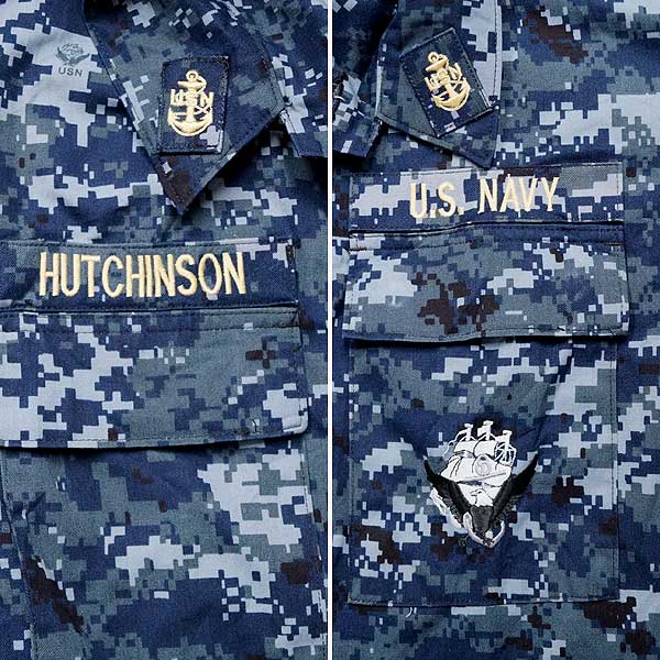 楽天市場】【中古】美品◇実物 米海軍 NWU デジタルカモ ジャケット