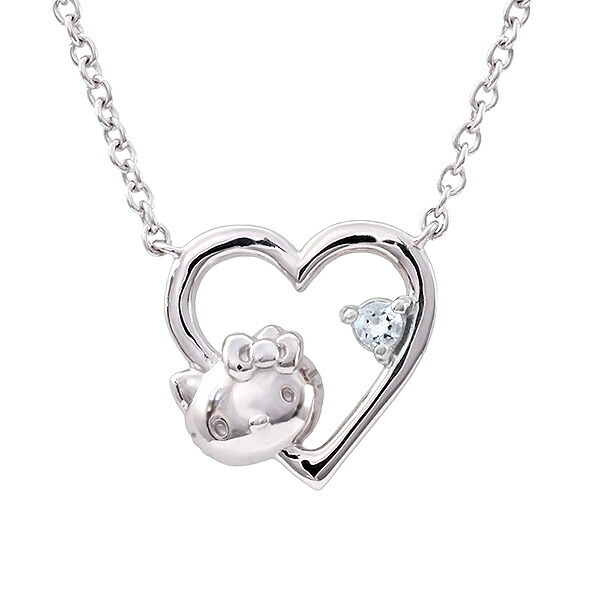 楽天市場】ハローキティ 誕生石 ネックレス 正規ライセンスjewelry