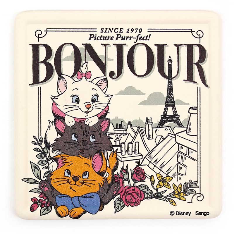 楽天市場】おしゃれキャット マリー 吸水コースター 陶器製 マリー