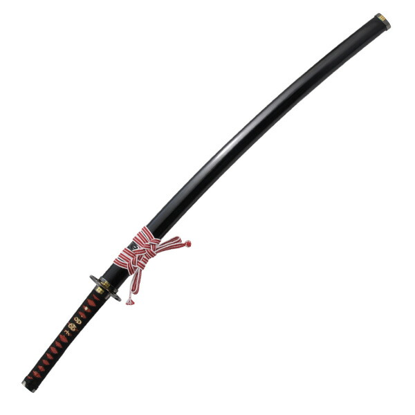 楽天市場】【ランキング1位】模造刀 真田六文銭 拵え 黒鞘 模擬刀 美術