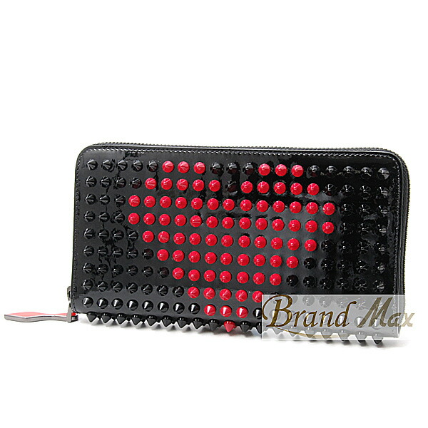 楽天市場】クリスチャン・ルブタン パテント ラウンドファスナー長財布