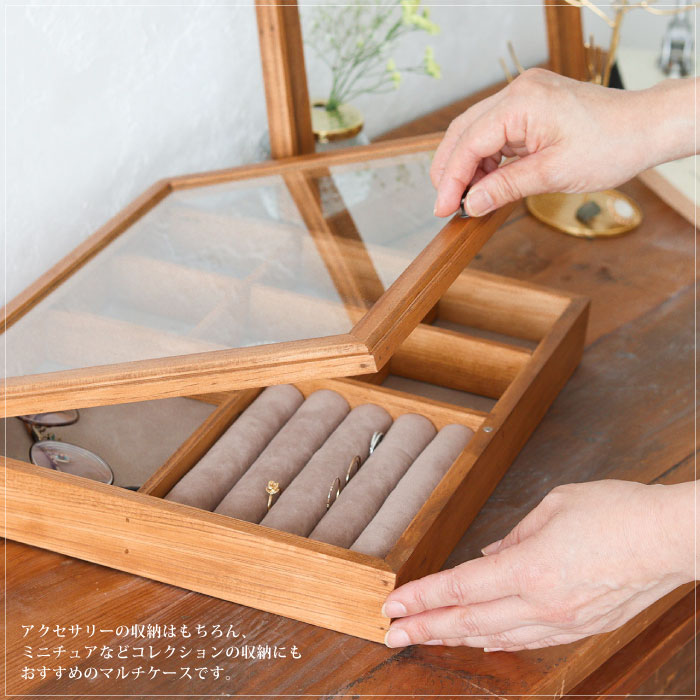 楽天市場】アクセサリーケース アクセサリーボックス 什器【 リング