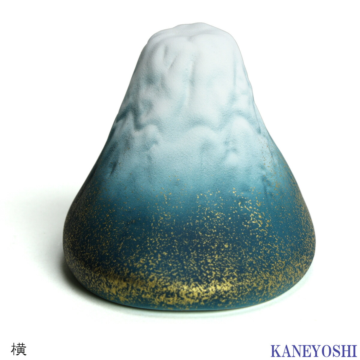 楽天市場】富士山 萬古焼 陶器製 置物 お土産 台座付 セット 世界遺産