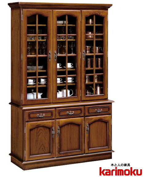 楽天市場】カリモク EC4300NK 食器棚 木製ダイニングボード・キッチン
