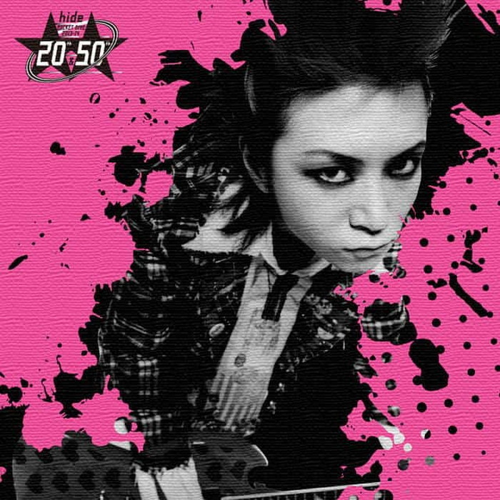 楽天市場】hide ヒデ hide Mサイズ 30cm×30cm アートパネル