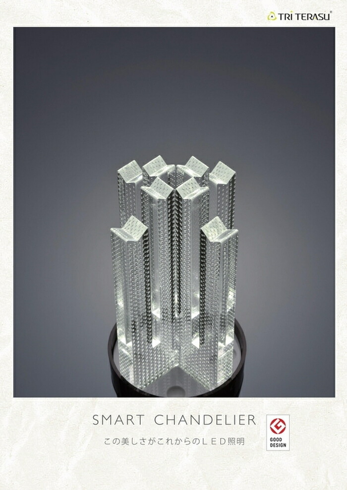 楽天市場】スマートシャンデリア LED電球 3個セット 3W LONG V E26 E17