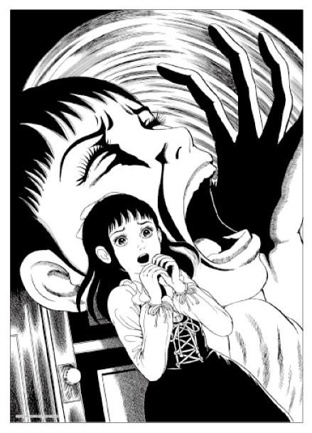 楽天市場】楳図かずお アートフォトポスター 絹目写真A4ポスター 洗礼