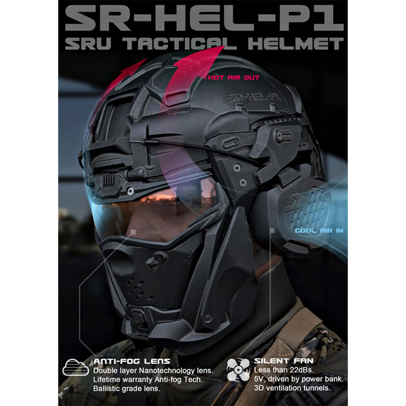 楽天市場】SRU タクティカルヘルメットセット (FAST BJヘルメット付属