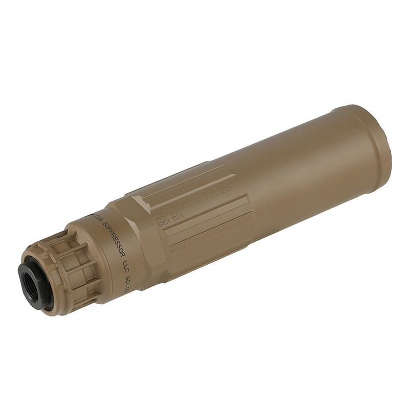 楽天市場】Airsoft Artisan CGS SCI-SIX タイプ ダミーサイレンサー
