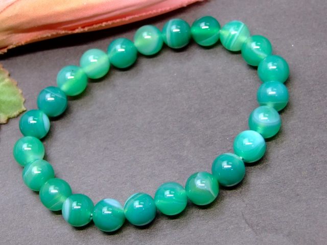 楽天市場】緑縞瑪瑙の通販