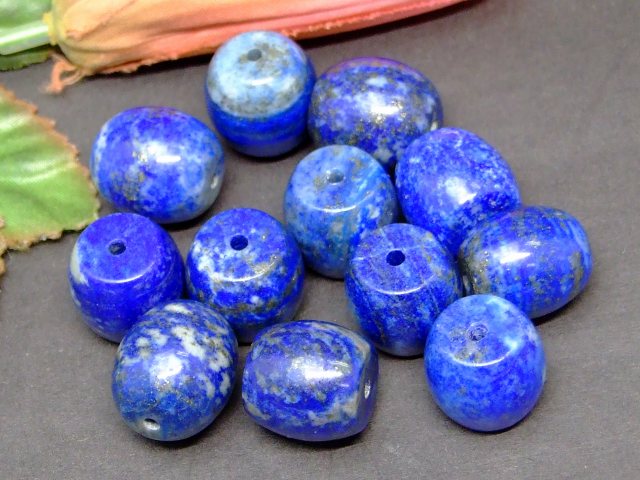 楽天市場】59325 17mm×17mm AA 1粒売り ラピスラズリ 瑠璃石 樽 たる型