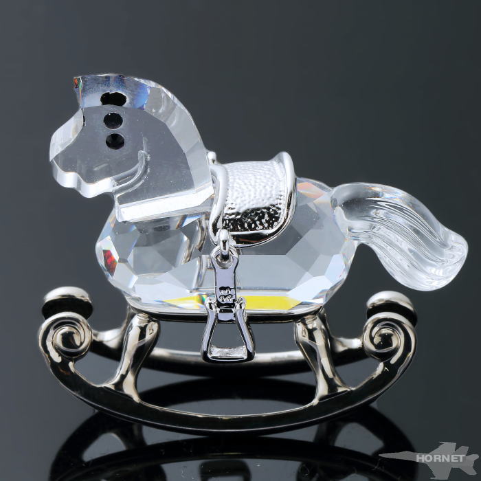 楽天市場】SWAROVSKI スワロフスキー ロッキングホース 馬 フィギュア