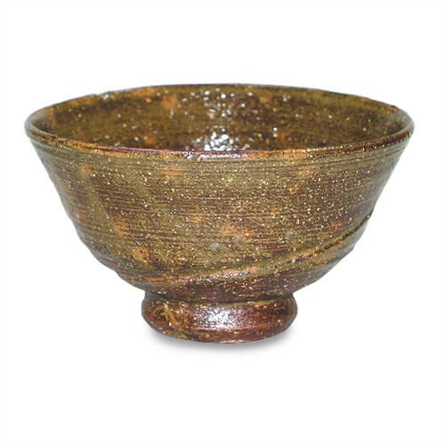 楽天市場】茶道具 抹茶碗 濃茶用 釘彫伊羅保茶碗 苔清写 安田道雄 監修