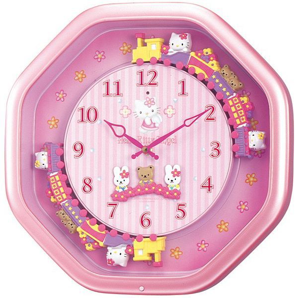 楽天市場】ハローキティ 壁掛け時計 時計 ◇送料無料◇ 子供部屋