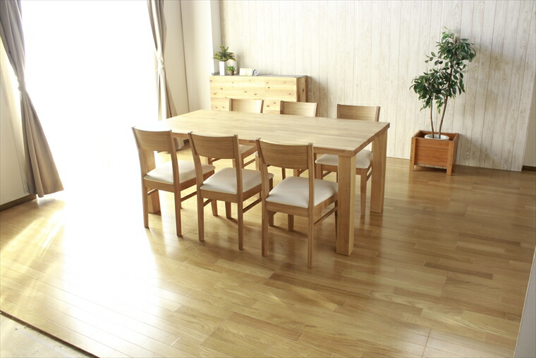 楽天市場】ダイニングテーブル 180 180cm 1800 90 セット 900 720 6人