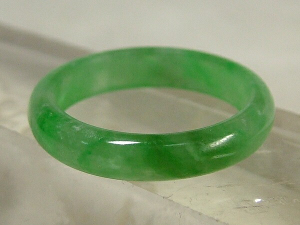楽天市場】□龍香堂□☆ミャンマー氷種翡翠（アイスジェダイト）指輪17
