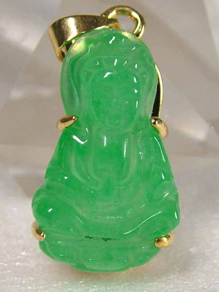 楽天市場】□龍香堂□☆ミャンマー翡翠 観音ペンダントトップ（22mm