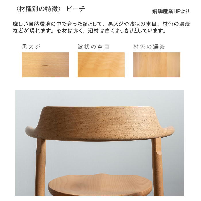 楽天市場】飛騨産業 ダイニングチェア 椅子 飛騨産業正規販売店 TUGUMI