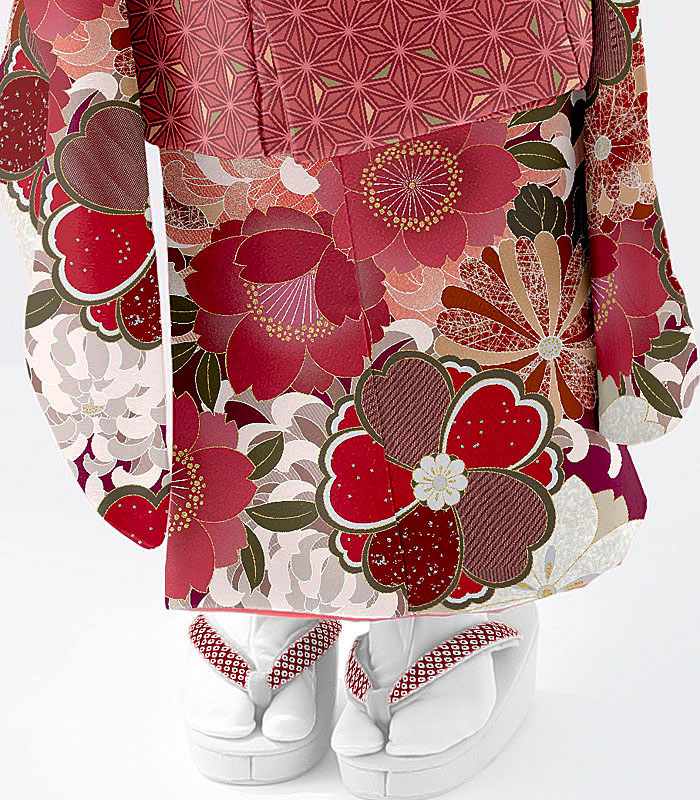 楽天市場】七五三 753 着物 3歳 女の子 被布セット KAGURA カグラ