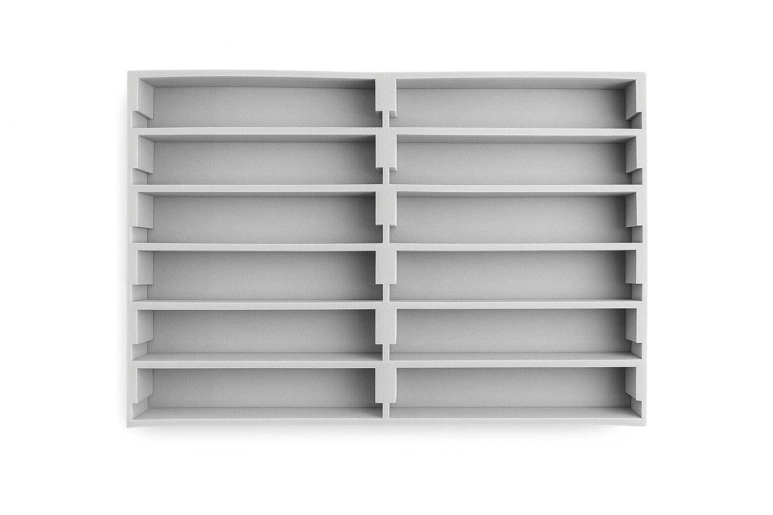 楽天市場】Nゲージ 車両収納用 A4ブックケース対応 交換用 MIWA12両