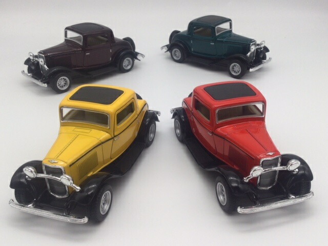 楽天市場】1/34 1932 フォード スリーウィンドウ・クーペ ミニカー