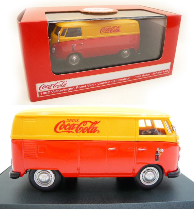 楽天市場】1/43 1962 コカコーラ フォルクスワーゲン タイプ2