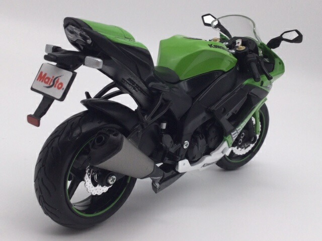 楽天市場】1/12 カワサキ ニンジャ ZX-10R 緑 Kawasaki Ninja カワサキ