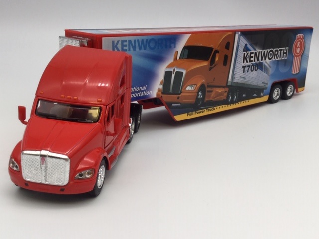 楽天市場】1/68 ケンワース T700 アメリカン セミトレーラー 赤