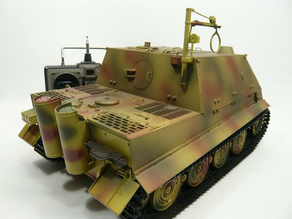 楽天市場】☆送料無料1/16ストームタイガー戦車ラジコン効果音&排気煙