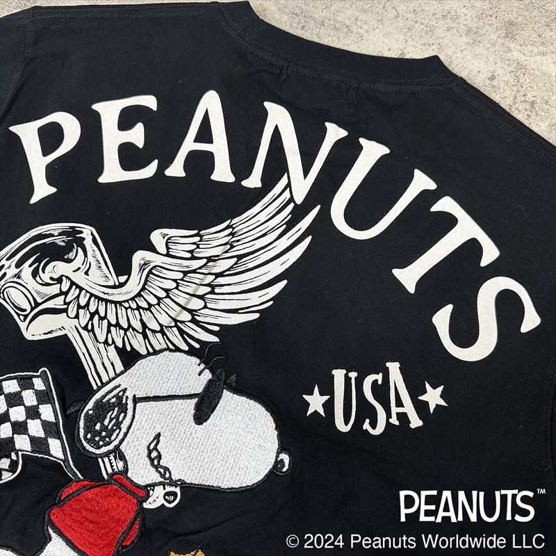 楽天市場】SNOOPY/スヌーピー メンズ 長袖Tシャツ（ロンT） FLAGSTAFF