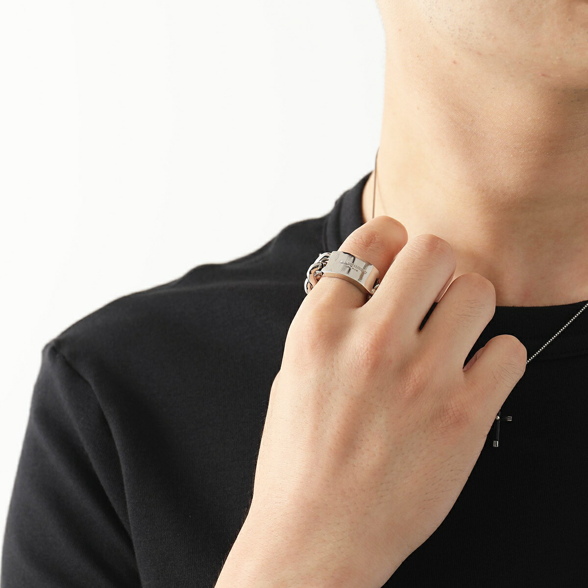 楽天市場】SAINT LAURENT サンローラン リング 701306 Y1500 メンズ