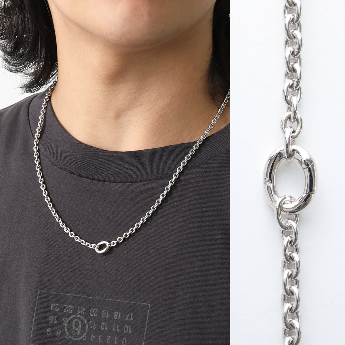 楽天市場】TOMWOOD トムウッド ネックレス Ada Chain Slim 20.5inch