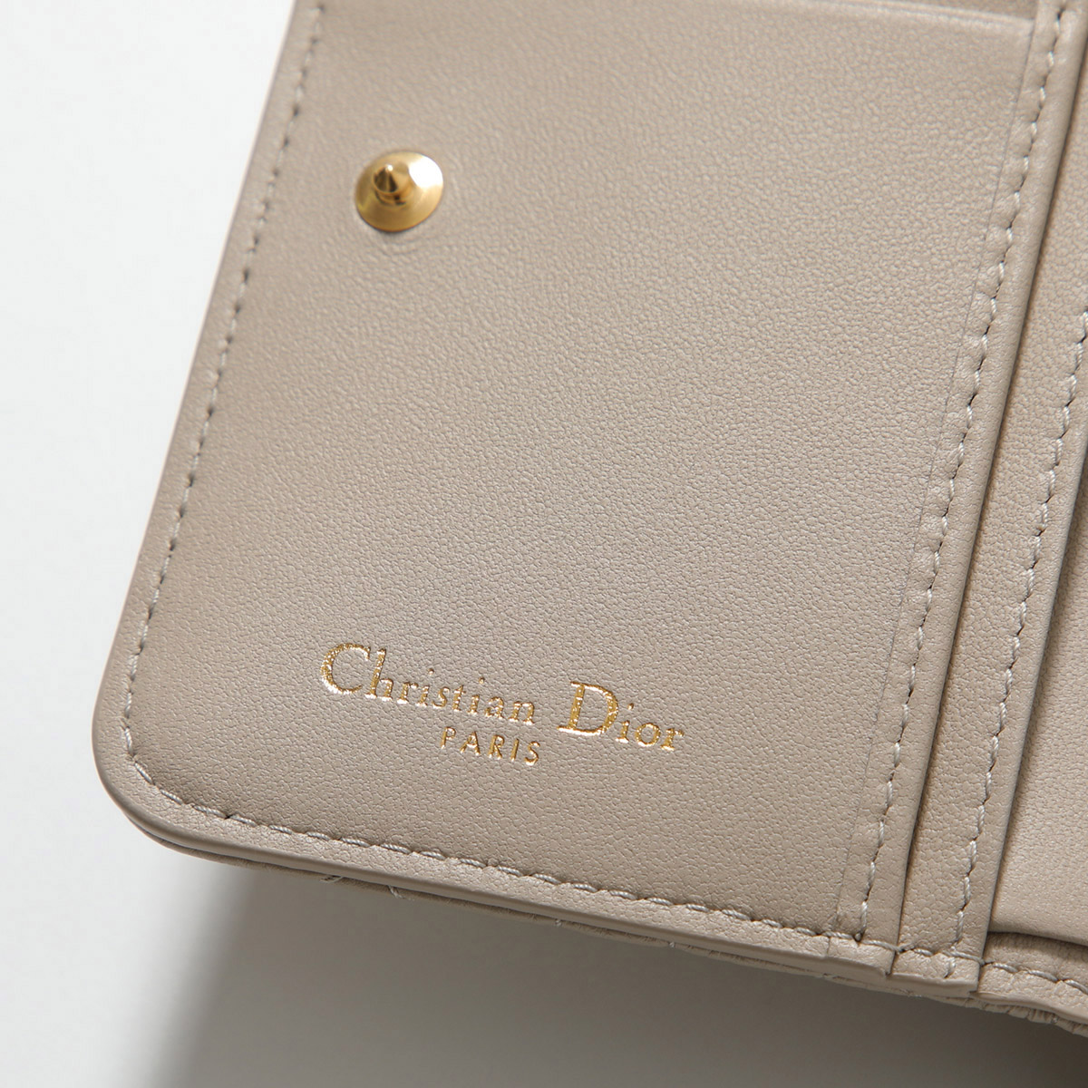 楽天市場】Dior ディオール 二つ折り財布 Dior Caro Scarlet カロ