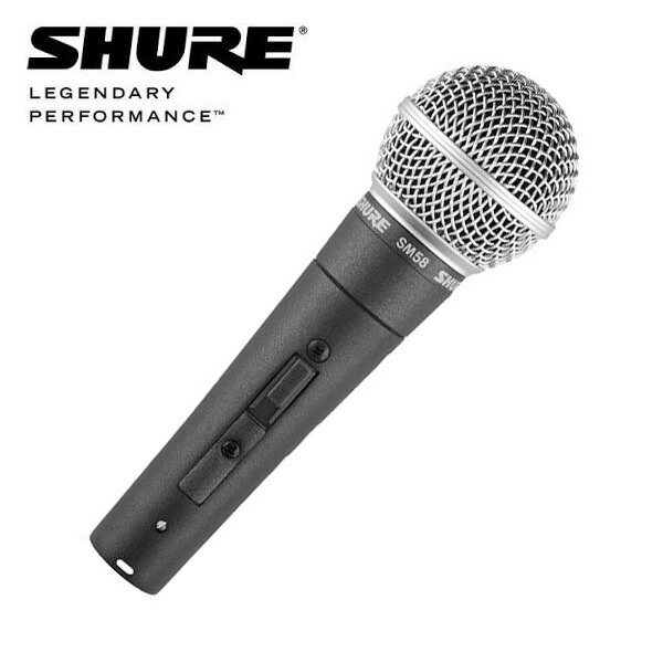 楽天市場】Shure(シュアー) / SM58SE [スイッチ付] ダイナミックマイク