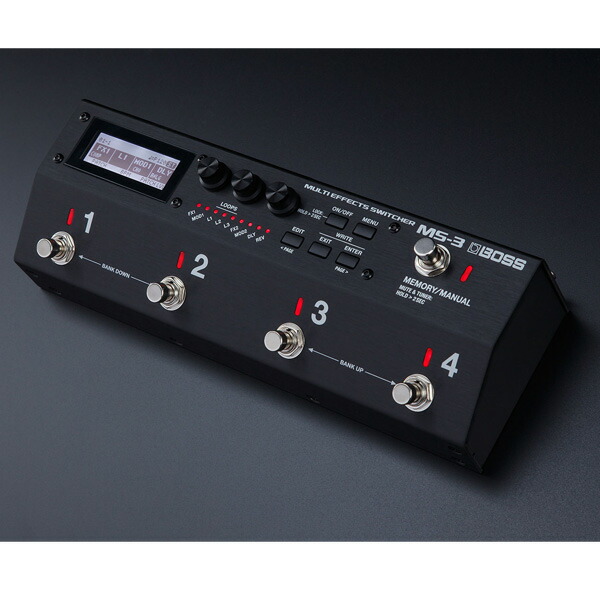楽天市場】Boss(ボス) / MS-3 Multi Effects Switcher - スイッチャー