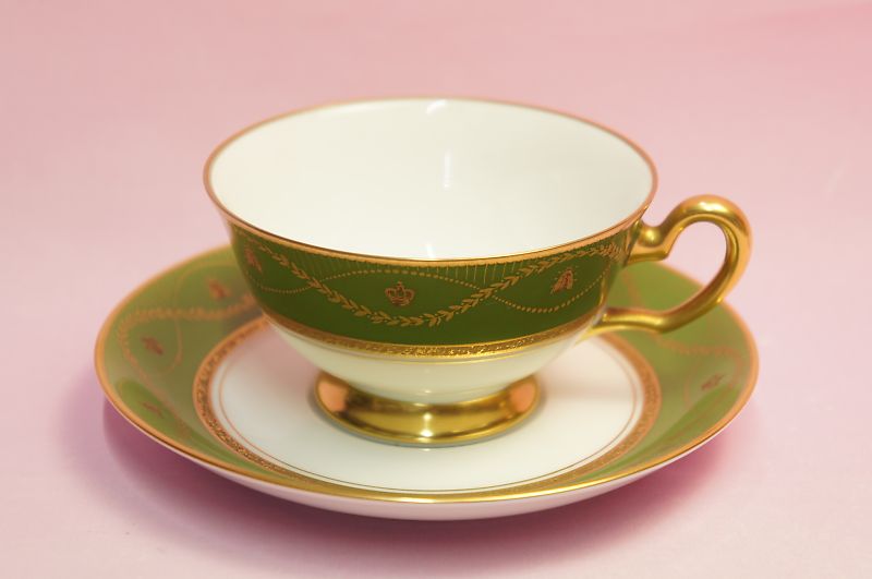 楽天市場】大倉陶園 ナポレオン ティー・コーヒー碗皿 : 食器のみつはた