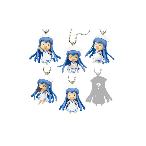 楽天市場】【送料無料】侵略!?イカ娘 ミニイカ娘フィギュアマスコット