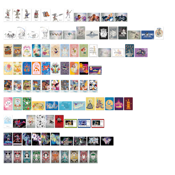 楽天市場】ディズニーディズニー100 ワンダーカードコレクション全100