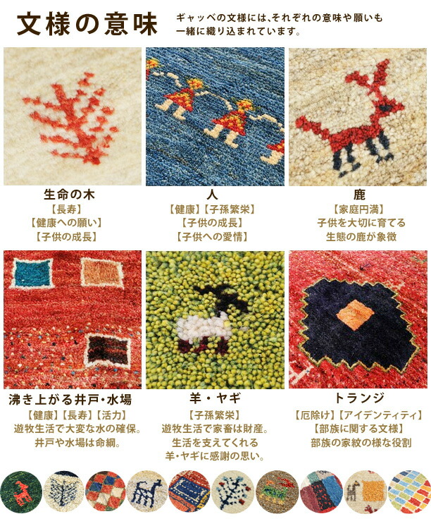 楽天市場】伝統手織り ギャッベ イラン製 ウール ギャベ ラグ 約166