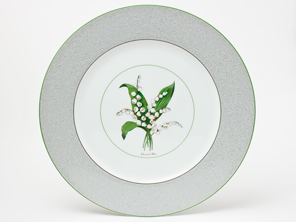 DIOR フィッシュ柄デザートプレート Made in Italy 【公式通販】