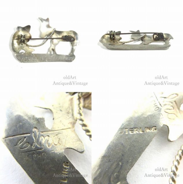 楽天市場】メキシコ製 MEXICO ヴィンテージ シルバー 925 銀細工 ロバ