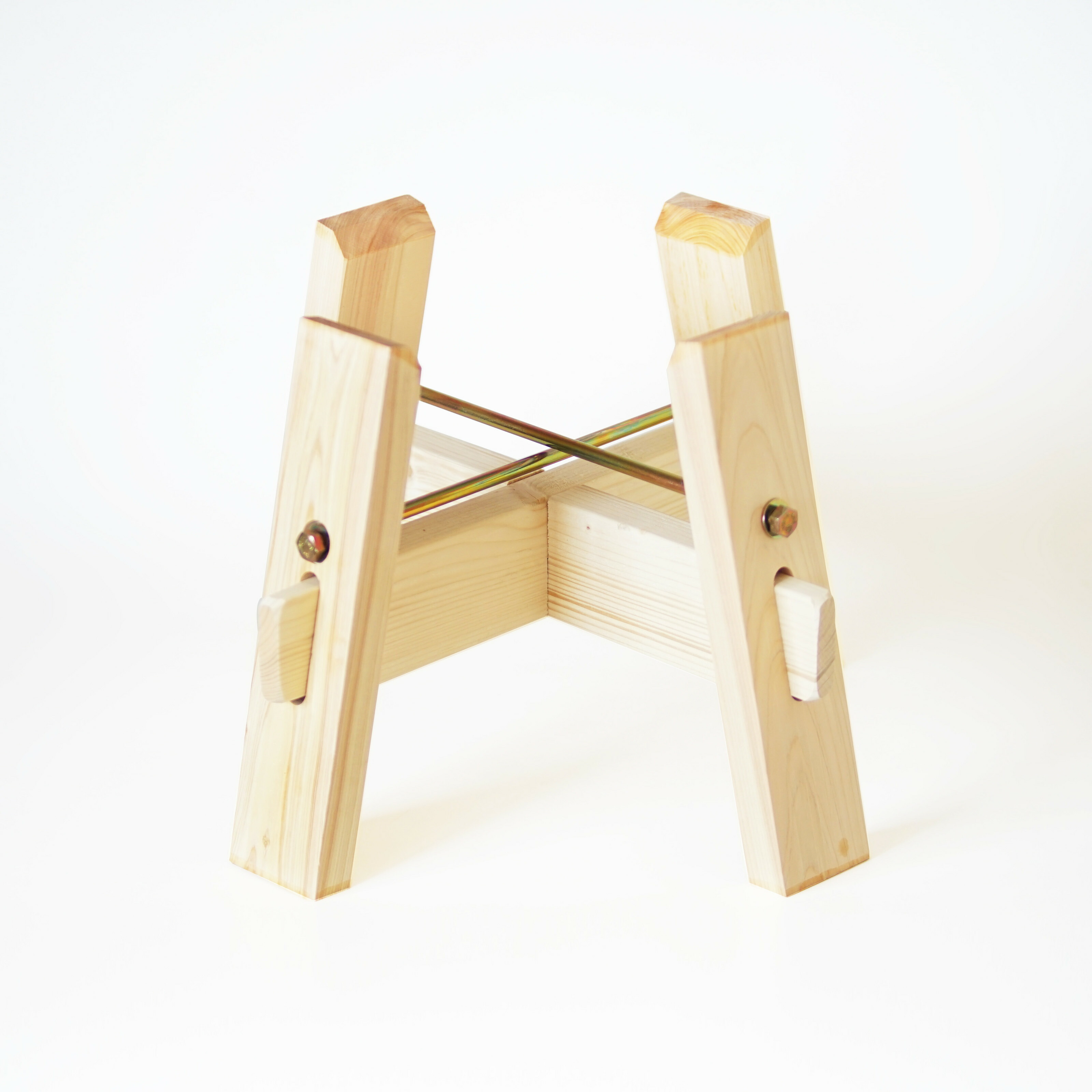 楽天市場】国産ひのき製 木台 石臼 2升用 3升用 兼用 ナガノ産業