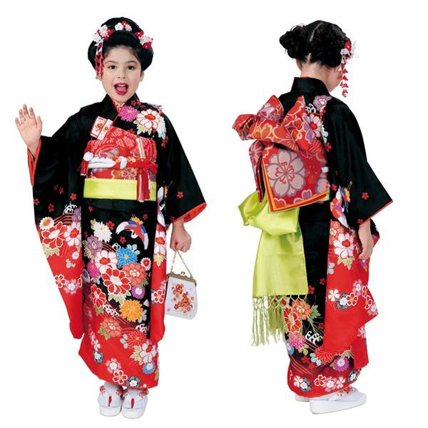 楽天市場】【晴れ着】 RK 七五三 【七歳】 着物 四つ身 振袖 【単品