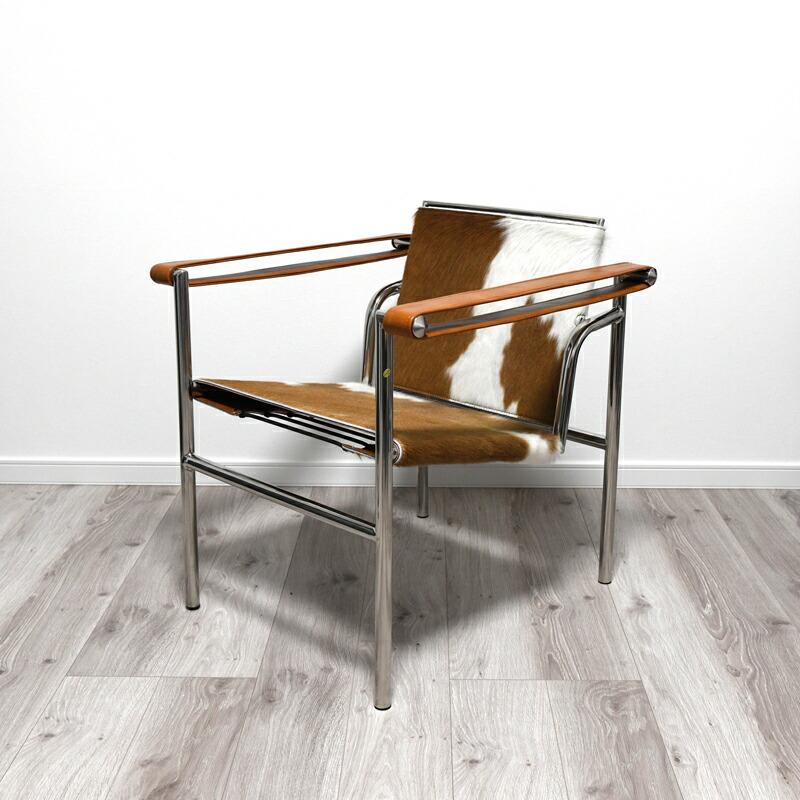 楽天市場】LC1スリングチェア ポニースキン仕様 本革 色ブラウン